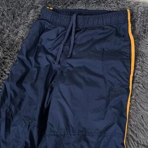 Vintage Starter Pants Small Blue Yellow Sweatpants Warm Up Pant Drawstring Mens